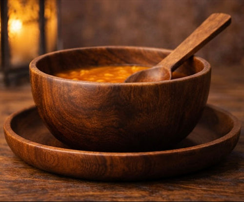 Zlafa en bois artisanale – élégance naturelle