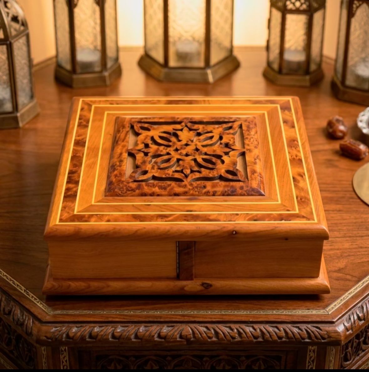 Coffret Luxe de Présentation des Fruits Secs